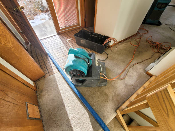 Water damage restoration process in South Nyack, NY